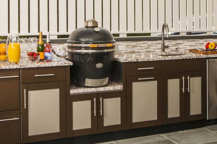 Ceramic Smoker Egg Cabinets