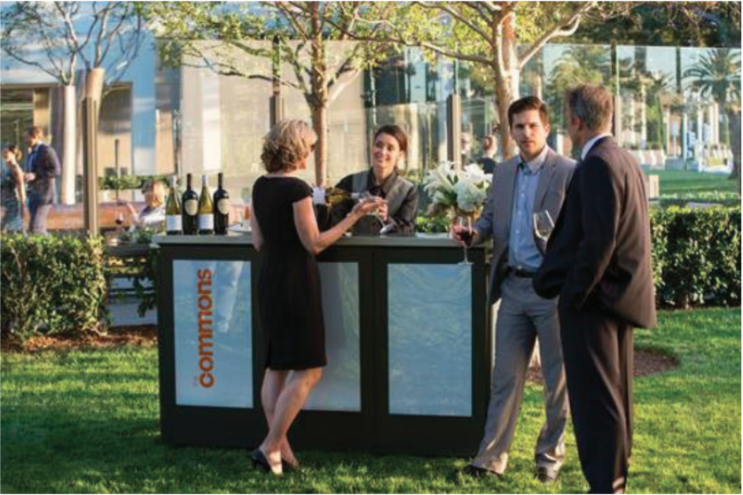 commercial portable bar