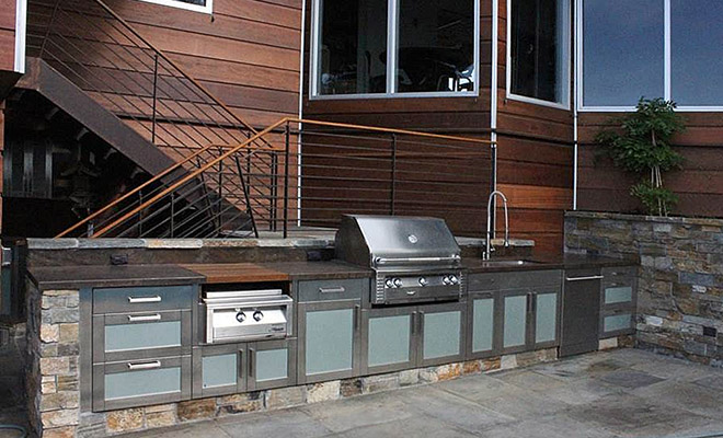 Backyard Kitchen Design