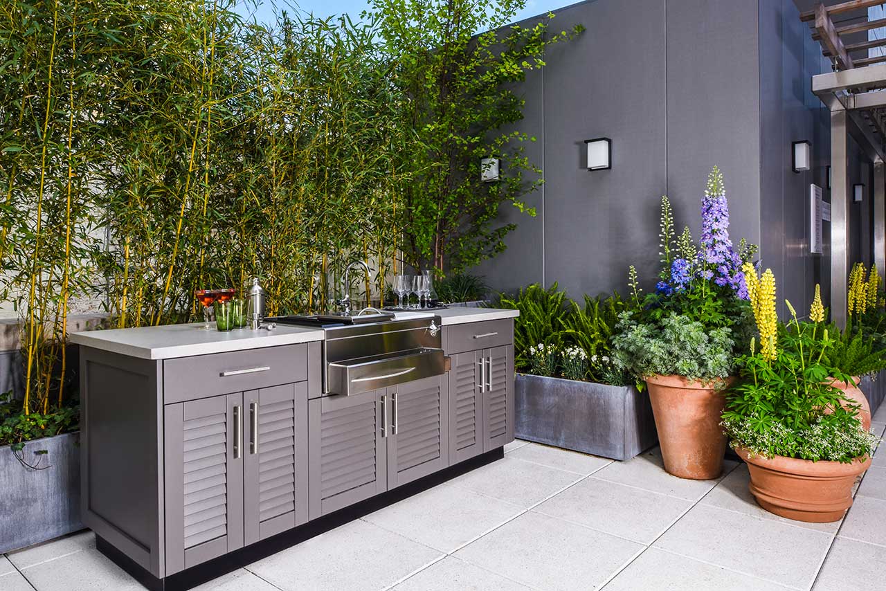 stainless steel outdoor kitchen cabinets