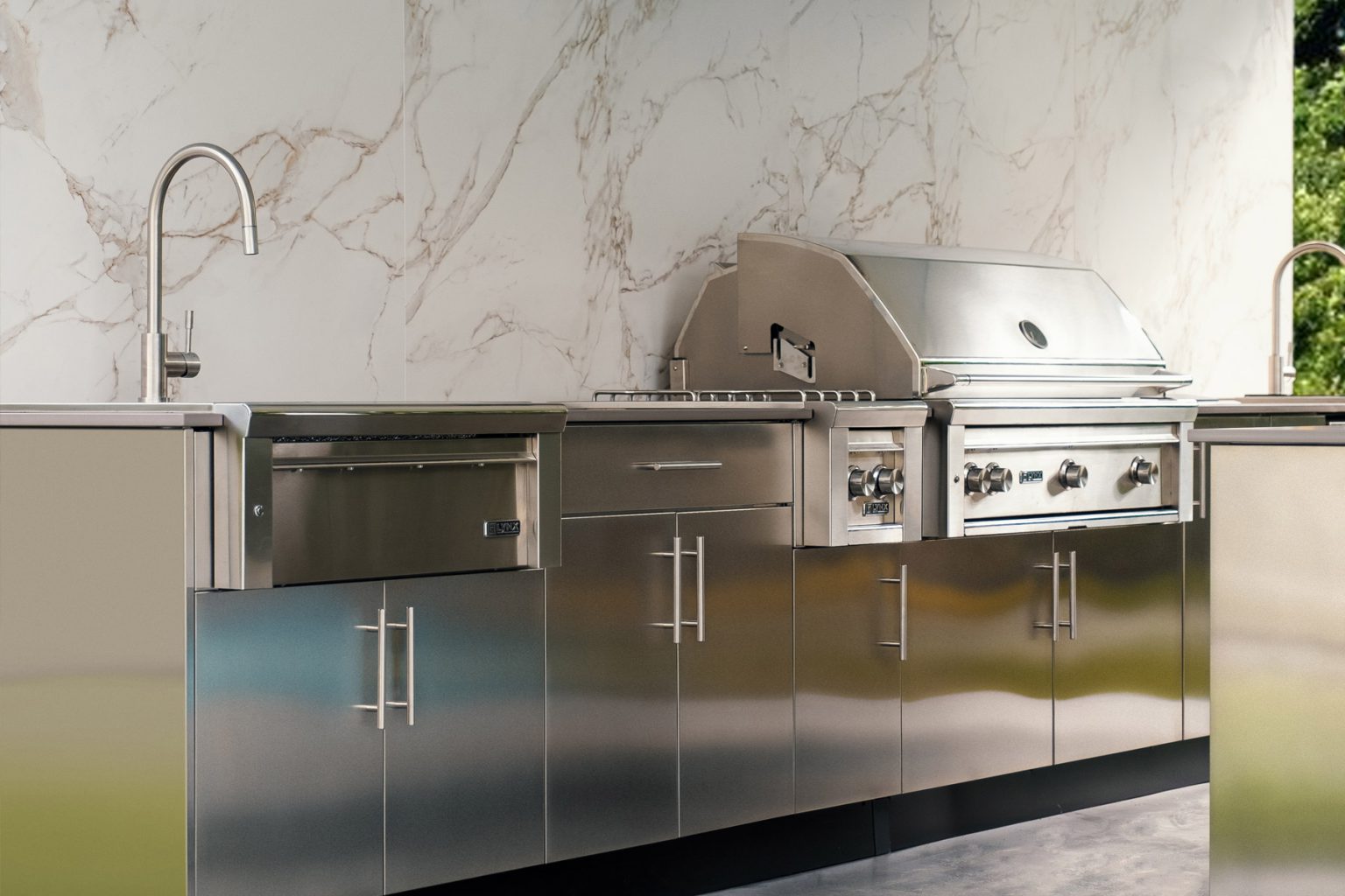 Outdoor Grill Doors Brown Jordan Outdoor Kitchens