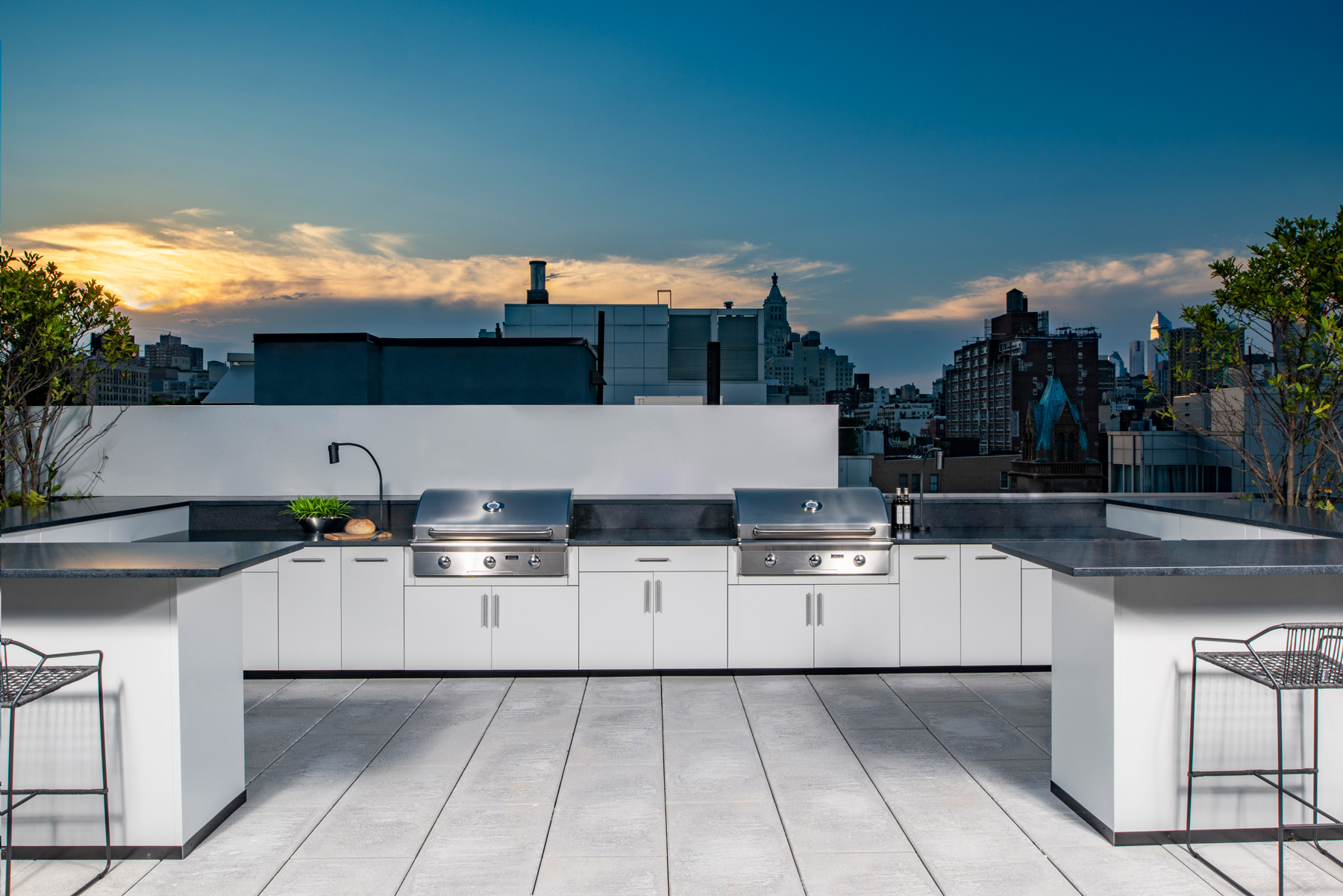 Rooftop Night Kitchen 
